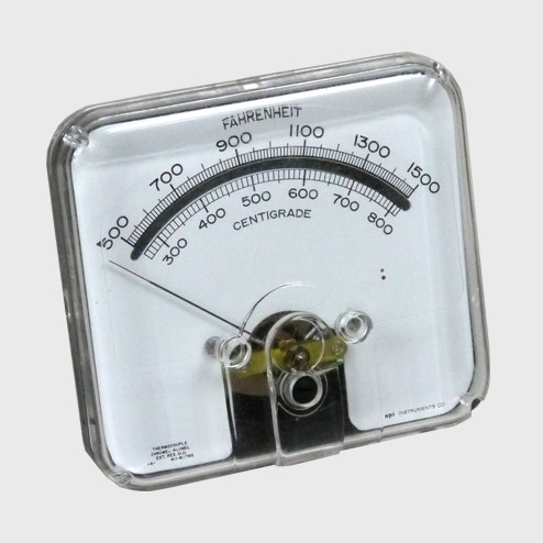 Temperature Meter, Fahrenheit and Centigrades, USA