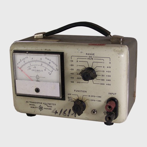 AC Transistor Voltmeter, Hewlett Packard, gebraucht