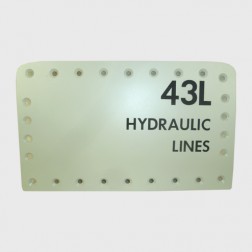 Plate 43L Hydraulic Lines